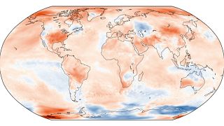 Surface air temperature anomaly for September 2019