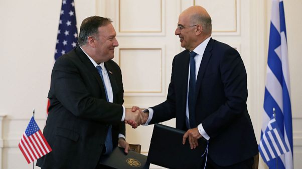پمپئو در دیدار با نخست وزیر یونان: رفتار ترکیه غیر قابل قبول است پمپئو در دیدار با نخست وزیر یونان: رفتار ترکیه غیر قابل قبول است