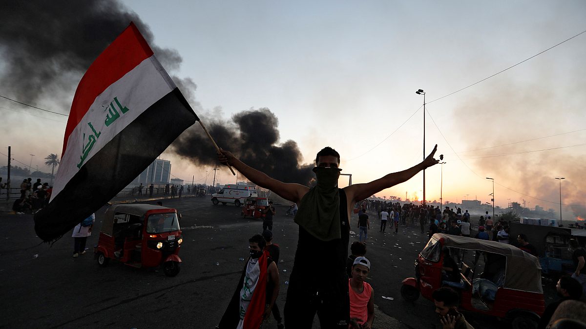 Repressão de protestos no Iraque faz pelo menos cinco mortos