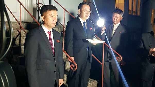 Kuzey Kore Nükleer Başmüzakerecisi Kim Myong Gil Kuzey Kore Nükleer Başmüzakerecisi Kim Myong Gil