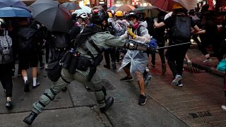Erneute Eskalation in Hongkong: Tränengas und Gummigeschosse