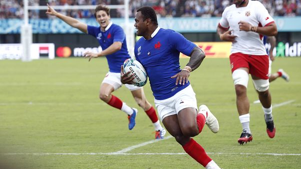 Mondial de rugby : la France file en quarts Mondial de rugby : la France file en quarts