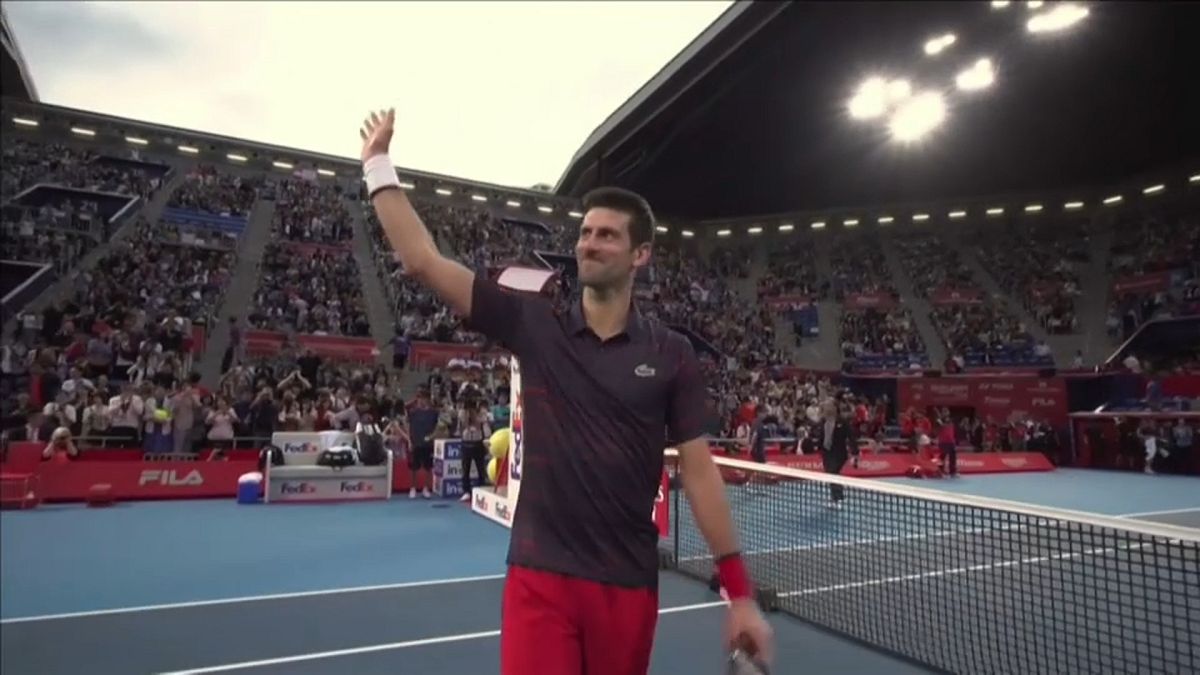 Tennis: Novak Djokovic vince il torneo di Tokyo