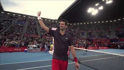 Novak Djokovic venceu Open do Japão