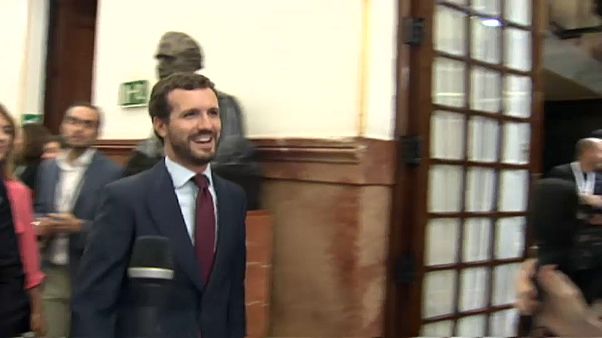 Los sondeos devuelven la sonrisa al PP de Pablo Casado en España Los sondeos devuelven la sonrisa al PP de Pablo Casado en España