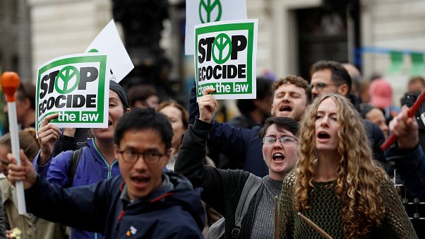 Climat : deux semaines d'actions coups de poing dans le monde Climat : deux semaines d'actions coups de poing dans le monde