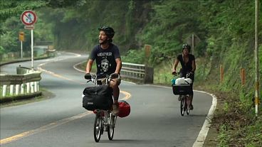 Mit dem Klapprad zur Rugby-WM in Japan