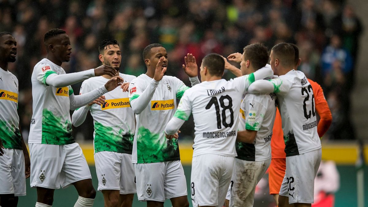 Il Borussia Monchengladbach è in testa alla Bundesliga. 