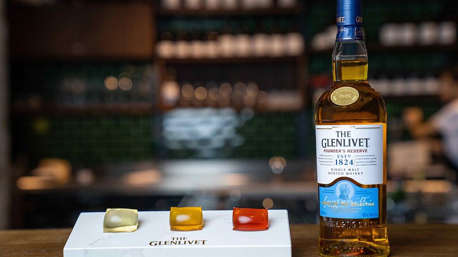 Scotch whisky brand ditches glasses and bottles for edible capsules