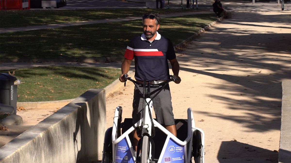 Triciclo Benur adaptado a cadeira de rodas: "a mobilidade é essencial"