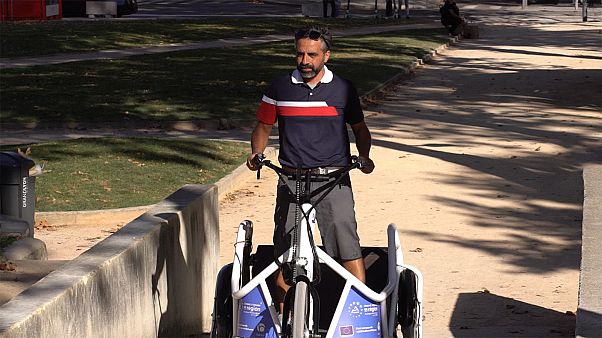 Triciclo Benur adaptado a cadeira de rodas: "a mobilidade é essencial" Triciclo Benur adaptado a cadeira de rodas: "a mobilidade é essencial"