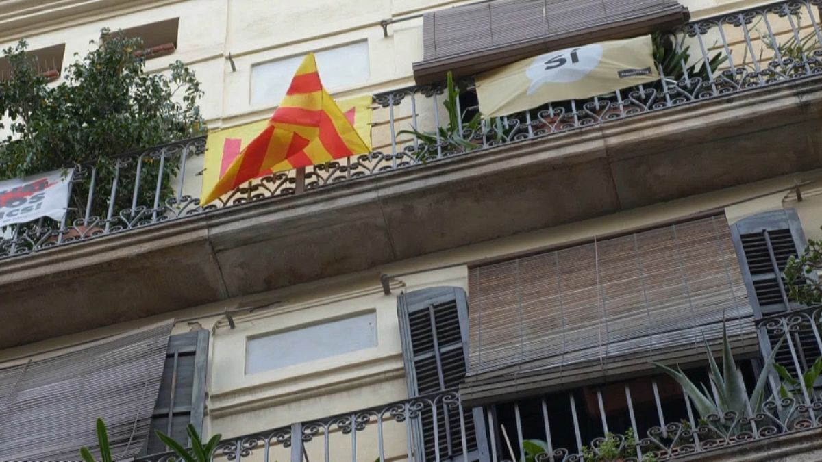 "Zu viele Fahnen": Identitätskrieg auf Barcelonas Balkonen
