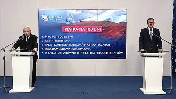 Jóléti intézkedéseket ígér a lengyel kormánypárt Jóléti intézkedéseket ígér a lengyel kormánypárt