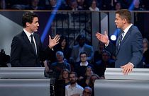 مناظره انتخاباتی کانادا؛ رهبر اصلی اپوزیسیون ترودو را متقلب خطاب کرد