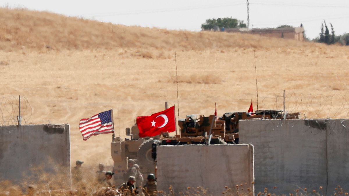 US troops are being withdrawn from north-east Syria, where Turkey plans to expand military operations