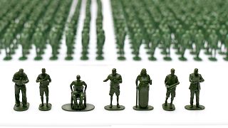 40,000 toy soldiers highlight plight of veterans transitioning to civilian life