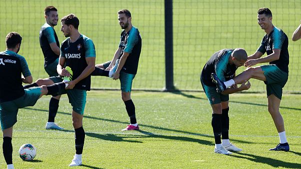 Seleção portuguesa no primeiro treino de preparação para a receção ao Luxemburgo Seleção portuguesa no primeiro treino de preparação para a receção ao Luxemburgo