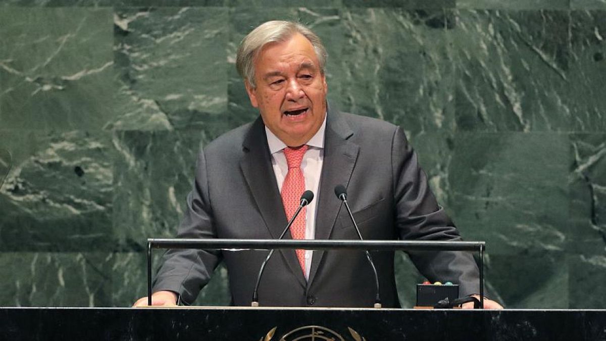 L'Onu potrebbe finire i soldi a fine mese, dice il segretario generale Guterres