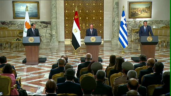 قبرص واليونان ومصر يطالبون تركيا بإنهاء أعمالها "الإستفزازية" في شرق المتوسط قبرص واليونان ومصر يطالبون تركيا بإنهاء أعمالها "الإستفزازية" في شرق المتوسط