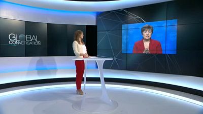 Η Κρισταλίνα Γκεοργκίεβα στο Euronews