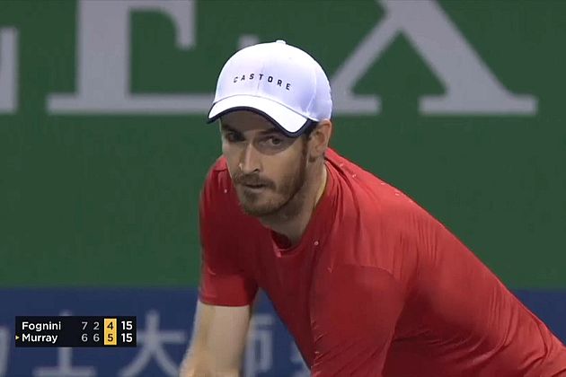 Tennis, Shanghai: Fognini batte Murray, avanti anche Federer