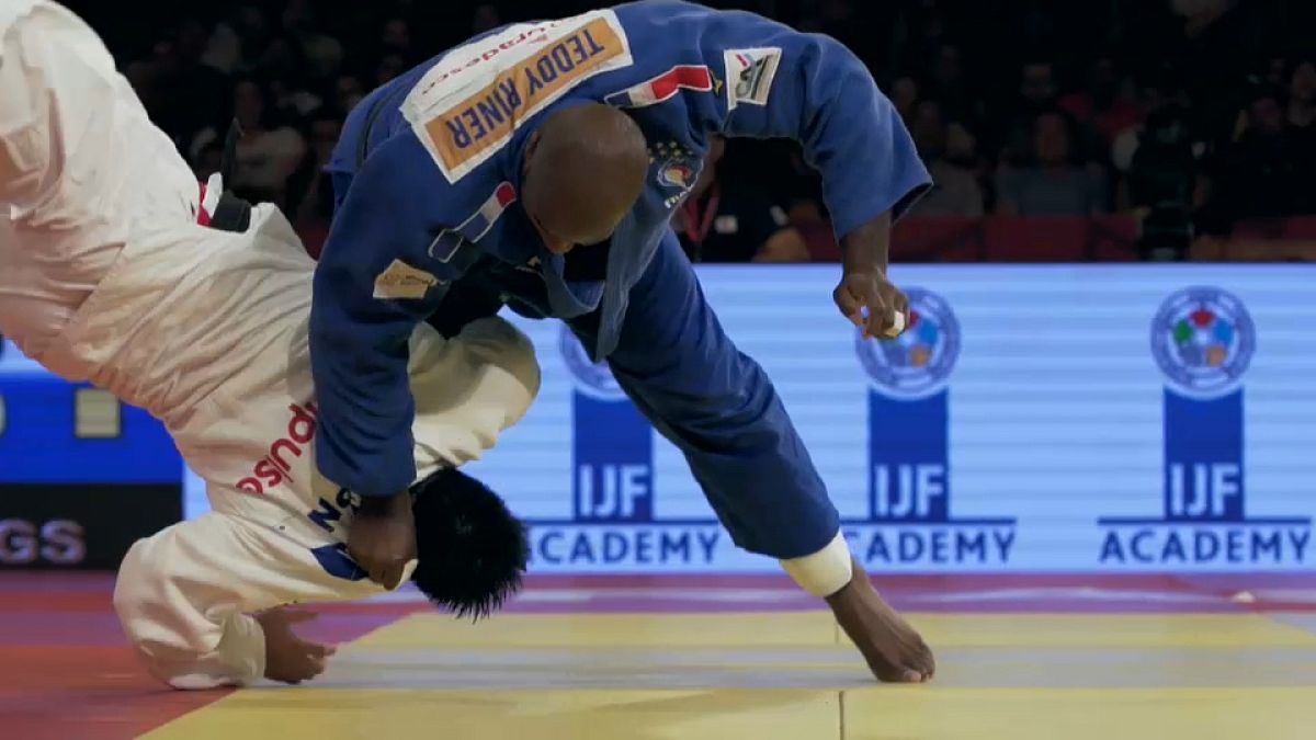 Judo : Teddy Riner s'offre l'or au Grand Slam de Brasilia