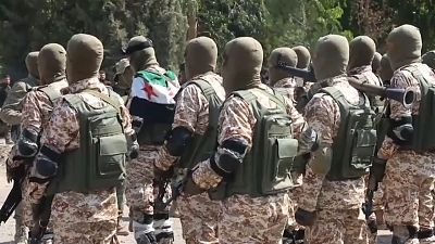 قوات الجيش السوري الحر خلال التدريبات  أكتوبر/ تشرين الأول 2019