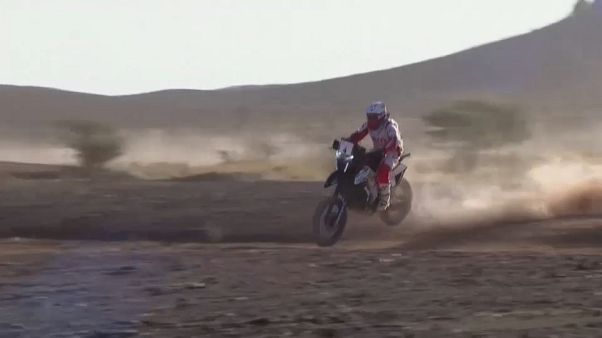 Carlos Sainz remporte la quatrième étape du rallye du Maroc Carlos Sainz remporte la quatrième étape du rallye du Maroc