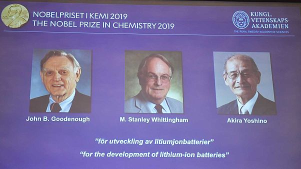 Le Nobel de chimie 2019 attribué aux inventeurs de la batterie lithium-ion Le Nobel de chimie 2019 attribué aux inventeurs de la batterie lithium-ion