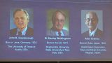 El Nobel de Química premia a los "padres" de las baterías de iones de litio