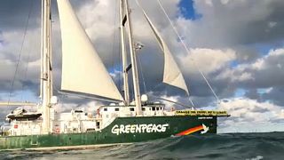 A bordo del Rainbow Warrior