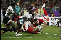 Rögbi-vb: Wales rangadót nyert és továbbjutott