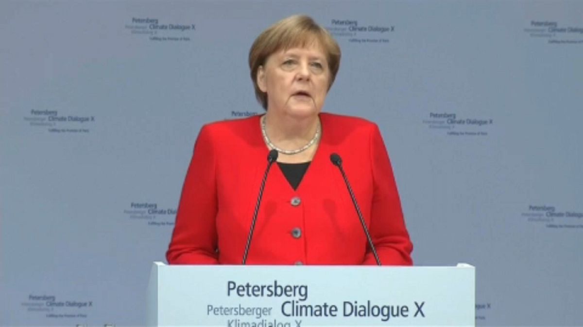 Angela Merkel wants Germany to aim to neutralise gas emissions by 2050