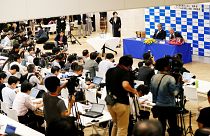 العلماء الحاصلون على جائزة نوبل للكيمياء 2019: الأميركي جون بي جودإناف والبريطاني ستانلي ويتينجهام والياباني أكيرا يوشينو 