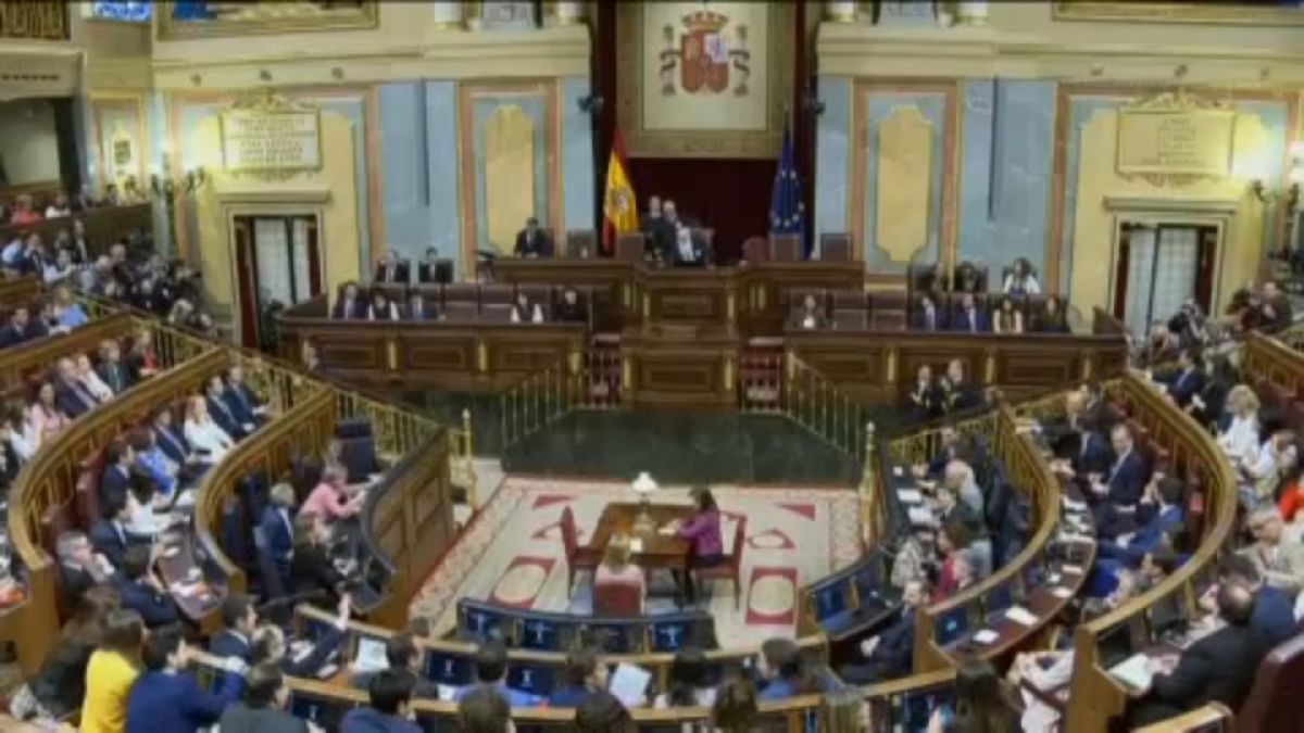 Jailed Catalan leaders attend opening session of Spain's new parliament