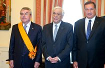 Ο Πρόεδρος της Δημοκρατίας παρασημοφόρησε τον Thomas Bach 