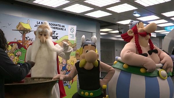 Zum 60ten - Asterix und Obelix in der Metro Zum 60ten - Asterix und Obelix in der Metro