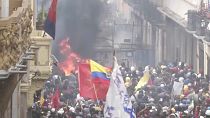Mehr als 670 Festnahmen: Protestwelle in Ecuador geht weiter