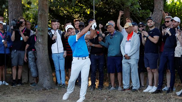 Francesco Molinari, qui impegnato al British Open 2019. Francesco Molinari, qui impegnato al British Open 2019.