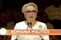 Romania's government on the brink ahead of vote of no confidence in Viorica Dancila