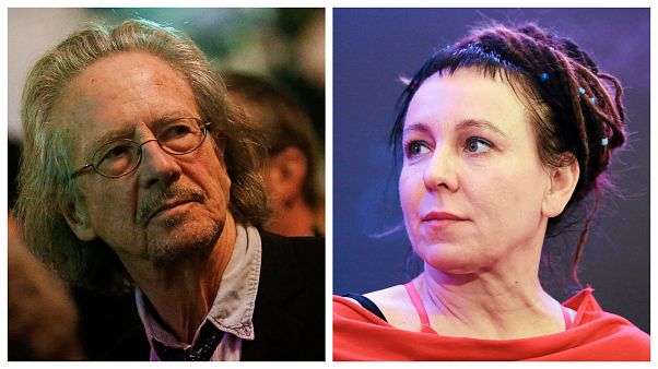 Olga Tokarczuk és Peter Handke nyerte az irodalmi Nobel-díjat 2018-ban illetve 2019-ben Olga Tokarczuk és Peter Handke nyerte az irodalmi Nobel-díjat 2018-ban illetve 2019-ben