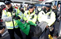 تلاش ناکام حامیان محیط‌ زیست برای اشغال فرودگاه لندن