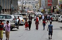 شارع في عدن يوم 12 أغسطس/ آب 2019 