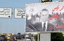  لوحة إعلانية لحملة انتخابية لنبيل القروي- أرشيف رويترز