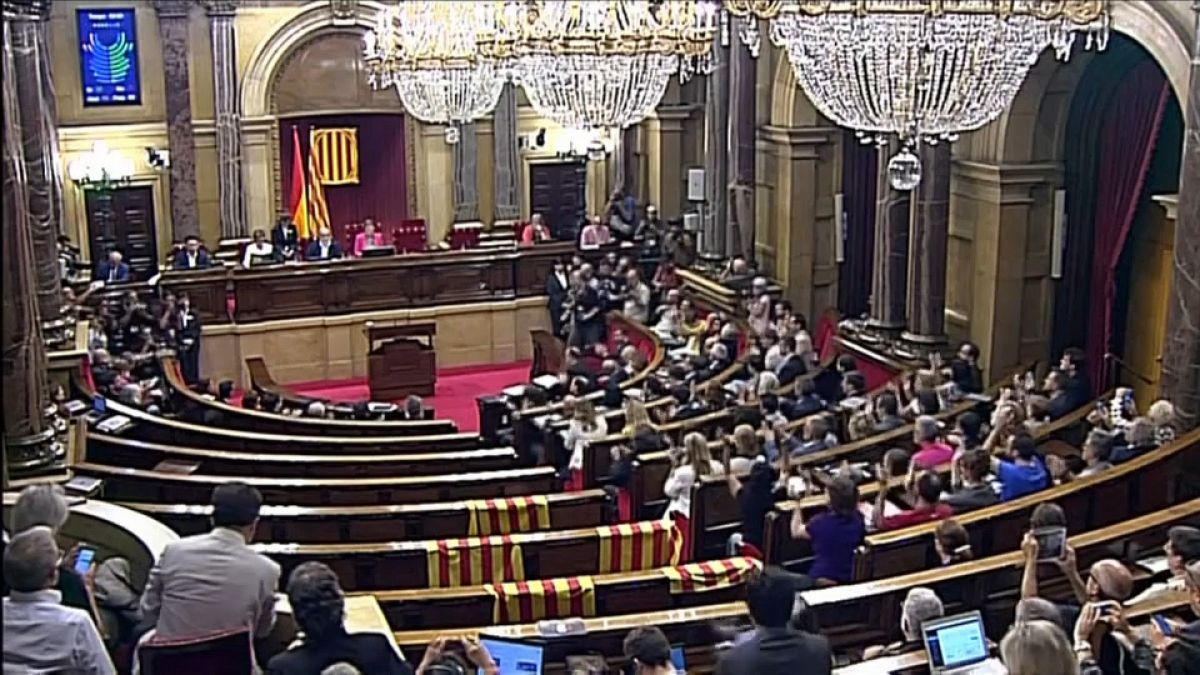 Хроника кризиса в Каталонии