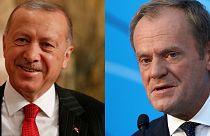 Cumhurbaşkanı Recep Tayyip Erdoğan / AB Komisyonu Başkanı Donald Tusk