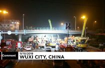Cina: crolla ponte nell'est, tre morti e due feriti