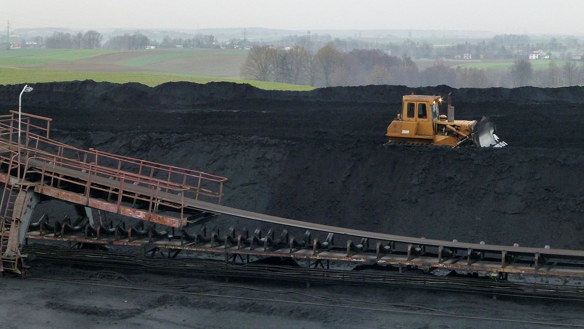 Los yacimientos son vistos en la mina de carbón Pniowek de JSW en Pawlowice, Polonia, el 6 de diciembre de 2018.