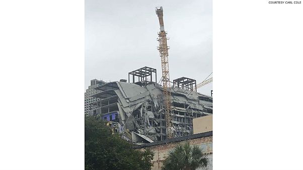 Partial building collapse at Hard Rock Hotel in New Orleans kills one Partial building collapse at Hard Rock Hotel in New Orleans kills one