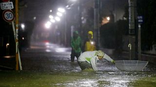 NO COMMENT | Derrubios e inundaciones en Japón por el tifón Hagibis